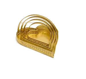 Magnifique plateau à chocolats en laiton, prix direct usine, pour fêtes et mariages, vaisselle décorative, plateau organisateur de chocolats en laiton - Product Image 5