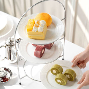 Professional <b>3</b> <b>Tier</b> Dessert Cupcake Pastry Candy Display Round <b>Cake</b> Rack Display Holder for Birthday Party - Product Image 3