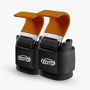 Adjustable Gym Lifting Hooks with Non-Slip Grip Padded Wrist Support Straps for <b>Barbell</b> Deadlift Pull Up Wholesale - Product Image 5