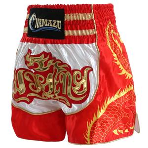 <b>Men</b> Satin Muay Thai <b>Shorts</b> Elastic Waist Side Split Quick Dry Training All Over Print Colorful Gym Top top <b>mens</b> muay thai - Product Image 6