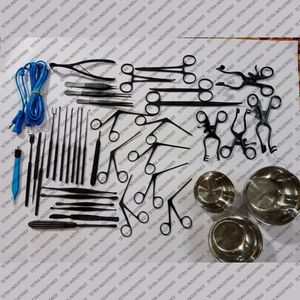 Kit de micro-chirurgie auriculaire avancée pour tympanoplastie, 43 pièces, finition noire, en acier inoxydable, instruments microchirurgicaux ORL, certifié CE - Product Image 5