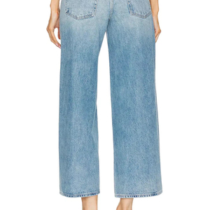 Best Material <b>Ladies</b> Comfortable Denim Jeans High Waist Regular Fit Stretch Fabric Stylish Women Casual <b>Pants</b> For Outdoor Wear - Product Image 4