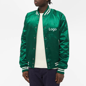 Chaquetas Varsity Personalizadas de Satén de la Mejor Calidad, Nuevas para 2025, Chaqueta de Satén para Hombre en Material Poliéster - Product Image 6