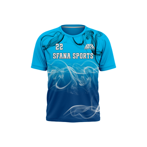 T-shirts de sport décontractés pour hommes en maille respirante à séchage rapide, manches courtes, tissu polyester/coton pour l'exercice actif - Product Image 6