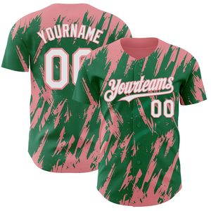 Maillot de baseball d'hiver personnalisé avec logo frontal, entièrement boutonné, imprimé numériquement, 100 % coton biologique, anti-bactérien, col en V, manches courtes - Product Image 1