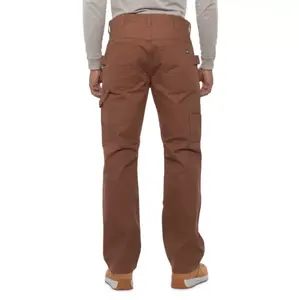 Pantalones de Trabajo para Hombre, de Algodón, Transpirables, Impermeables, de Secado Rápido, Talla Grande, Tipo Carpenter, con Doble Rodilla, Resistentes - Product Image 5