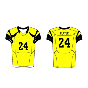 Conjunto de Uniforme de Fútbol Americano Juvenil, Personalizable con Logotipo, Transpirable, Manga Corta, Tallas Grandes, Ropa Deportiva de Equipo - Product Image 2
