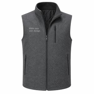 Chaleco Acolchado Impermeable Personalizado al por Mayor, Cuello Alto, Calentador Corporal, OEM ODM, Calidad TOP, Fábrica de Marca Privada - Product Image 6