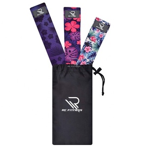 Bandas Elásticas de Resistencia de Látex de Alta Calidad con Logotipo Personalizado, Estampado de Durazno para Entrenamiento de Glúteos y Cadera, Antideslizantes - Product Image 4
