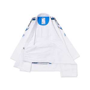 Kimono de Jiu-Jitsu Noir Personnalisé de Qualité Professionnelle, Léger, en Coton Extensible, pour Entraînement BJJ, pour Hommes, Femmes et Adultes - Product Image 1