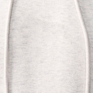 Sudadera con Capucha para Hombre, Color Gris Claro, Corte Regular, Color Sólido, Informal, 100% Algodón, Tejido Frontal Transpirable, con Bolsillo, para Otoño - Product Image 5