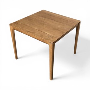 Modern Minimalist Solid Teak Wood <b>Square</b> Dining <b>Table</b> Luxury Natural Finish <b>Kitchen</b> Dinner <b>Table</b> for Home Restaurant Furniture - Product Image 4