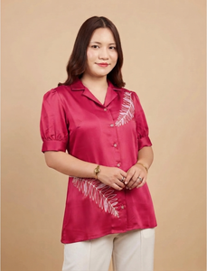 เสื้อเชิ้ตทางการสำหรับผู้หญิงใส่ได้พอดีกับชุดสำนักงานและสไตล์การซื้อส่งตรงจากผู้ผลิต - Product Image 1