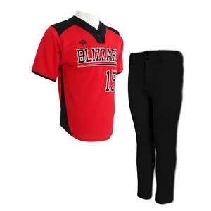 Uniforme de béisbol unisex de alta calidad hecho a medida con diferentes colores, conjuntos de ropa deportiva con logotipo con estilo superior técnico con cuentas - Product Image 1