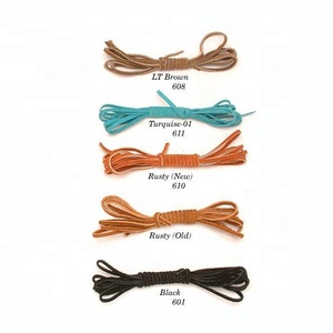 High Quality Flat <b>Leather</b> Suede Cords with Brushed Finish in Various Colors for Jewelry Customizable Packaging Wholesale Prices - Product Image 2
