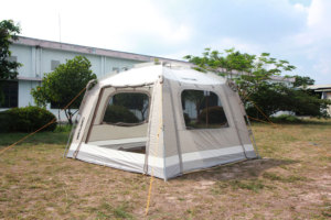 Family Camping <b>Tent</b> Outdoor Extended Type <b>Large</b> Space One Bedroom One Living Room Double Layer Oxford Cloth Three Season <b>Tent</b> - Product Image 4