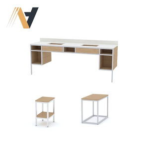 Meubles d'hôtel commerciaux - Meubles de chambre à coucher fabriqués en bois d'ingénierie et finition HPL pour les hôtels Hilton - Fabriqué au Vietnam - Product Image 4