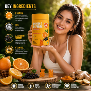 Gummies de défense immunitaire à marque privée OEM pour le soutien quotidien de l'immunité et du bien-être - Product Image 4