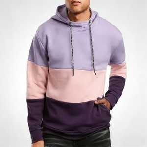 Vente en gros de sweats à capuche pour hommes en coton lourd avec logo personnalisé, doublure en polaire douce et confortable, style streetwear - Product Image 2