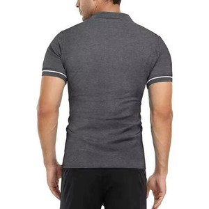 Camisetas de Golf Blancas al por Mayor de Alta Calidad, Personalizadas con Logotipo Bordado, Unisex, Transpirables, de Secado Rápido, de Algodón, para Negocios - Product Image 4