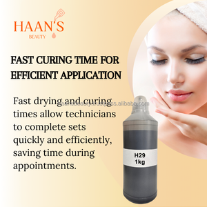 OEM 1kg negro secado rápido pegamento para extensiones de pestañas H29 fuerte viscosidad Corea fabricante DIY pegamento para pestañas con etiqueta privada - Product Image 5