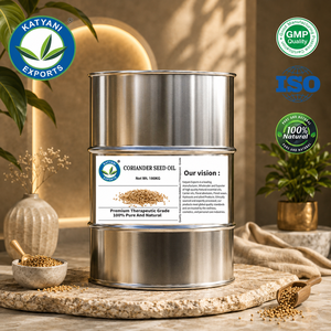 Fabricant exportateur d'huile essentielle de graines de coriandre pure, vente en gros en vrac - Pour la fabrication de cosmétiques et les mélanges d'aromathérapie - Product Image 2