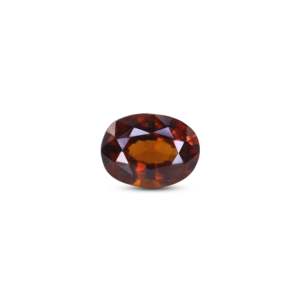 Handcrafted 5.95 Ct Natural Hessonite Gomed Oval Cut Loose Gemstone for Jewelry - Product Image 1