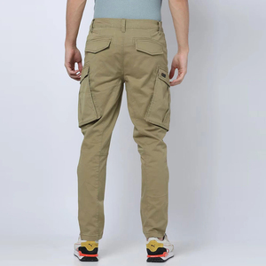 Pantalones Cargo de Mezclilla Elástica Ajustada para Hombre, de Alta Calidad, con Diseño Rasgado, Pierna Recta, Cintura Flexible y Cómoda, Venta al Por Mayor - Product Image 2