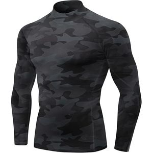 Nueva Camiseta de Compresión 2026 para Gimnasio, Surf, Manga Larga, con Logotipo Personalizado, BJJ, Spandex, MMA, Sublimada, Rashguard para Hombre - Product Image 1