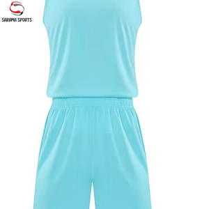 Uniformes de basket-ball sur mesure en gros, haute qualité, manches régulières, vêtements d'équipe pour l'entraînement - Product Image 6