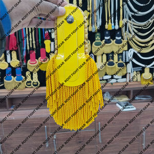 Épaulettes de luxe en nylon brodé de haute qualité Root Fight Gear avec fils de bouillon et fixation auto-agrippante, personnalisables - Product Image 4