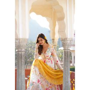 ชุดเดรสตัดผ้าพร้อม SET-KKA-135 dupatta Masaka malti COLOUR - Product Image 6