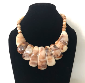 Collier en résine acrylique géométrique de luxe, pendentif multicolore mignon et élégant, bijoux unisexes pour les fêtes, pour femme - Product Image 2