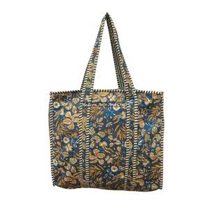 Sacs fourre-tout de mode faits main, sacs fourre-tout indiens personnalisés en gros, grands sacs fourre-tout matelassés en coton fait main - Product Image 3