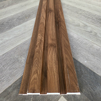 Panel de Pared Acanalado de PVC Premium, Diseño Moderno con Aspecto de Piedra, Insonorizado, Ignífugo, Ecológico, Sin Formaldehído, para el Hogar