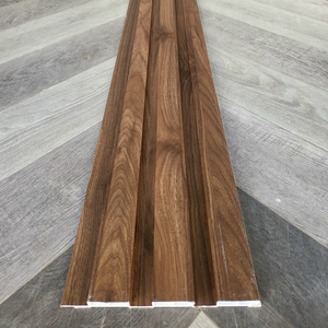 Meilleures ventes - Panneau mural en PVC cannelé de qualité supérieure, grain de pierre moderne, insonorisant, ignifuge, sans formaldéhyde, imperméable, décoration de bureau - Product Image 2