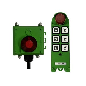 Télécommande radio industrielle pour grue, palan et treuil, vitesse unique, 100-240 V CA, JEICO JREMO 6K G, fabriqué en Corée, version améliorée - Product Image 1