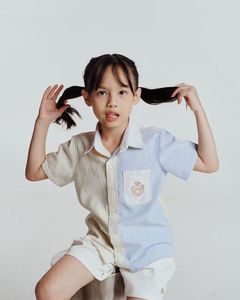 ชุดกระโปรงเครื่องปักลายสำหรับทารกหญิงชุดผ้าฝ้าย100% คุณภาพสูงชุดผ้าออกซ์ฟอร์ดรุ่นใหม่-Jin ฤดูใบไม้ร่วง - Product Image 4