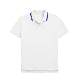 Camiseta de Manga Corta para Hombre, Estilo Casual Elegante, Antiarrugas, Lisa, Mezcla de Algodón, Tejido Jersey, 220g, Ligera, para Vacaciones de Verano - Product Image 2