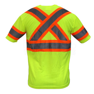 Nouveau stock, faible MOQ, chemise de sécurité haute visibilité, prix raisonnable, chemise de sécurité sur mesure à vendre - Product Image 2