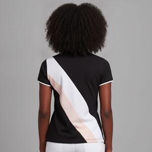 Camiseta Polo Moderna para Mujer, 200 GSM, Algodón y Poliéster, Ligera, Transpirable, Fácil de Cuidar, Informal, OEM, Marca Privada - Product Image 3