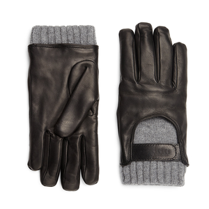 Gants thermiques de haute qualité en cuir PU bleu ciel, dernière collection, pour femme, avec écran tactile, doublure en soie, respectueux de l'environnement - Product Image 3