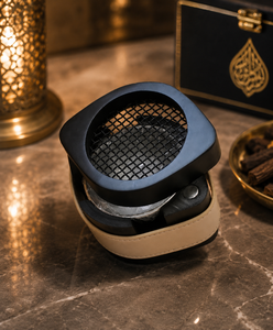 Epoxy Resin Wood <b>Bakhoor</b> Burner Incense Holder Set With Tray Ramadan Eid Gift Arabic <b>Oud</b> Burner Handmade Home Decor Accessory - Product Image 6