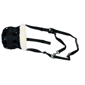 Muselières pour chevaux respirantes de haute qualité, en acier inoxydable et nylon, durables, couleur et taille personnalisables, OEM/ODM, marque Inde Europe - Product Image 4