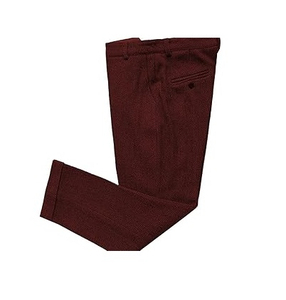 Pantalon de Costume Blanc Formel pour Fête, Haute Qualité, Services OEM, Pantalon Droit en Coton Personnalisé pour Mariage, Vente en Gros - Product Image 3