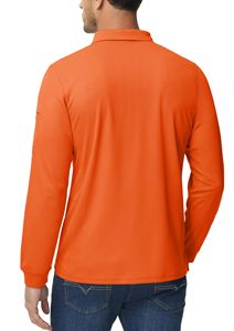 Turn Down Collar breathable plain dyed <b>Base</b> <b>Layer</b> Apparel Printed T-Shirt for Golfers2026 Wholesale Breathable - Product Image 2