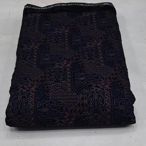 <b>Velvet</b> Embroidered Fabric Designer Fabric Luxury Fabric <b>Velvet</b> Lace Fabric for Modest Fashion Garment Manufacturing Export <b>UK</b> EU - Product Image 2
