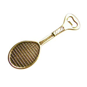Ouvre-bouteille en laiton pur Royal Fancy, design vintage, ouvre-boîte à bière en métal, logo personnalisé, thème sportif, pour bar - Product Image 1