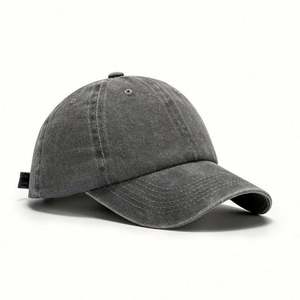 Gorras de Béisbol de Algodón Ajustables de 6 Paneles para Deportes al Aire Libre con Bordado 3D y Hebilla Metálica para Adultos Unisex - Tejido Común - Product Image 1