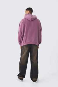 เสื้อฮู้ดดี้ผ้าฟลีซคุณภาพสูง เนื้อผ้าคอตตอน 100% สไตล์สตรีทแวร์ พิมพ์โลโก้ได้ ทรงปกติ ซิปครึ่งตัว เหมาะสำหรับฤดูใบไม้ร่วง - Product Image 4